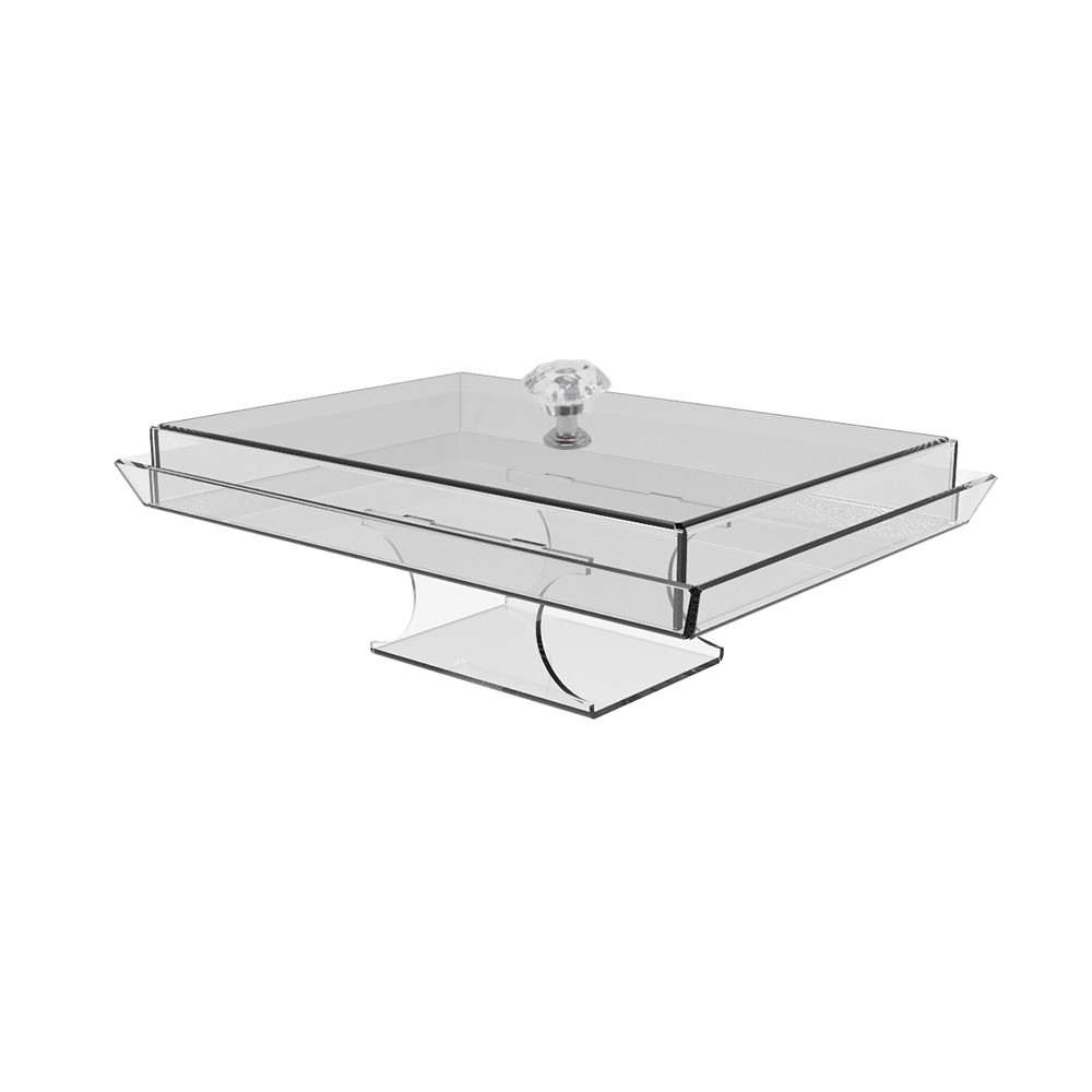 Тарелка для сыра EKOSTAR из акрила 276х196х90 Киев - изображение 1