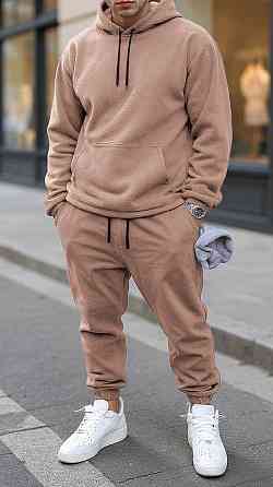 Мужской теплый костюм (худи+штаны) Одесса