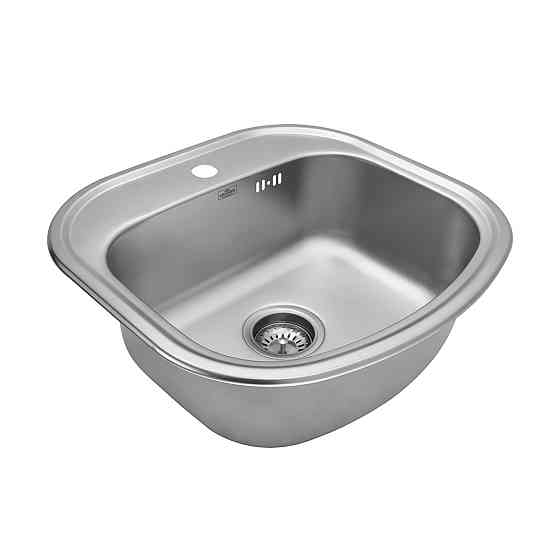 Кухонная мойка с нержавеющей стали Kroner KRP Satin - 47х49 (0.8 мм) Киев