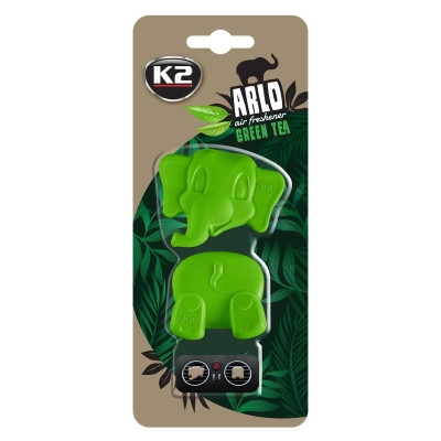 Ароматизатор для автомобіля K2 Arlo "Зелений чай" 15 г (V89ZHE) Вінниця - фото 1