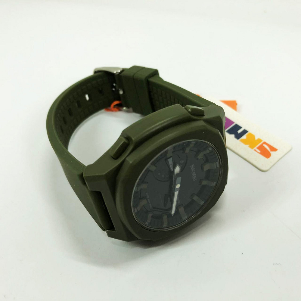 Водонепроницаемые часы с гарантией SKMEI 2091AGBK, Наручные часы мужские тактические мужские TX-63 Львов - изображение 6