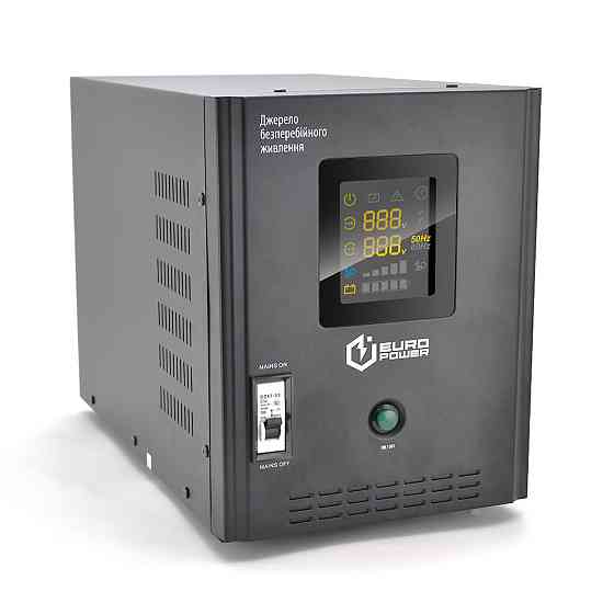 ДБЖ з правильною синусоїдою Europower PSW-EP7000TW48 (4900 Вт) 20А, підлоговий, під зовнішню АКБ 48В, Q1 Київ