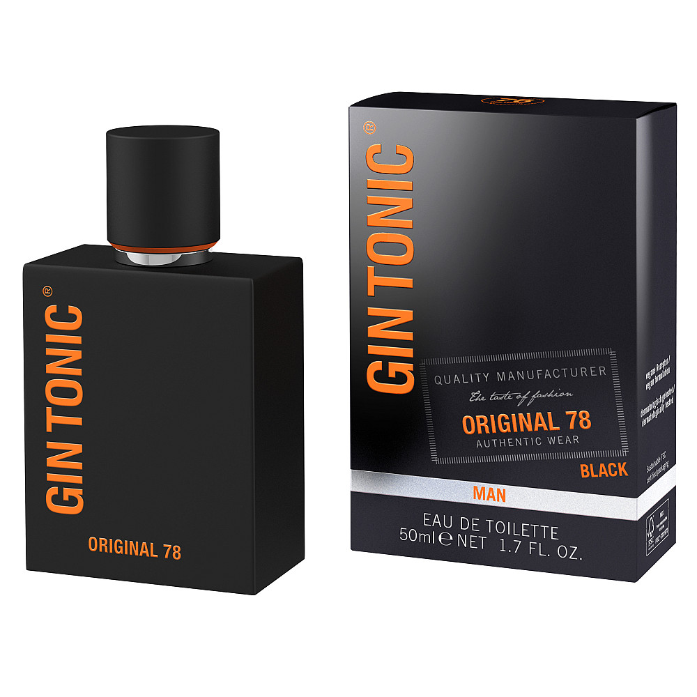 Туалетна вода для чоловіків Original 78 Black Gin Tonic 50 мл Київ - фото 3
