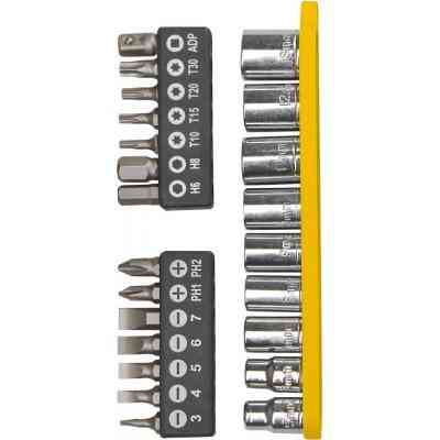 Набір викруток Topex насадок с держателем Cr-V (39D522) Вінниця