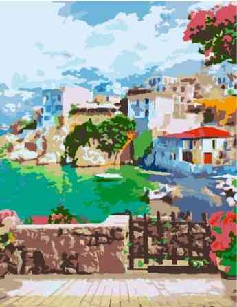 Картина за номерами „Пейзаж 5.78“ 35×45см ROSA START Київ