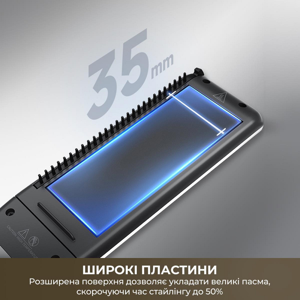 Праска (випрямляч) для волосся Dreame AuraSteam Straight White (AA01A) ( 25890 ) Харьков - изображение 5