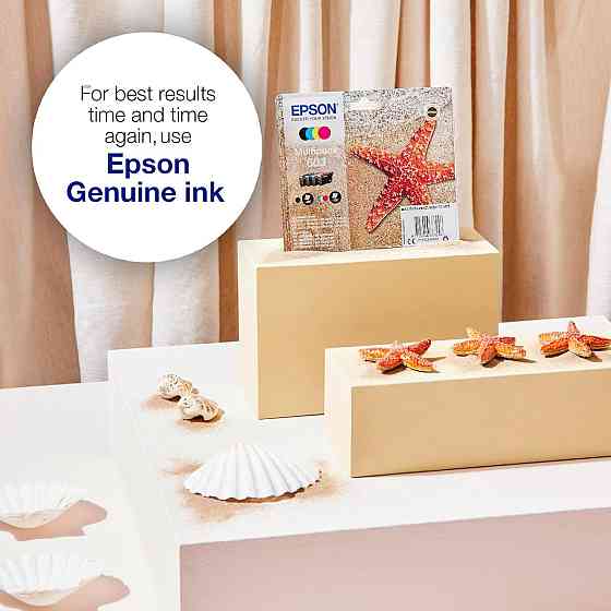 Картридж Epson T03A440 жёлтый Ink Starfish XL 400 страниц оригинальные чернила Epson цветной для WF/XP Киев