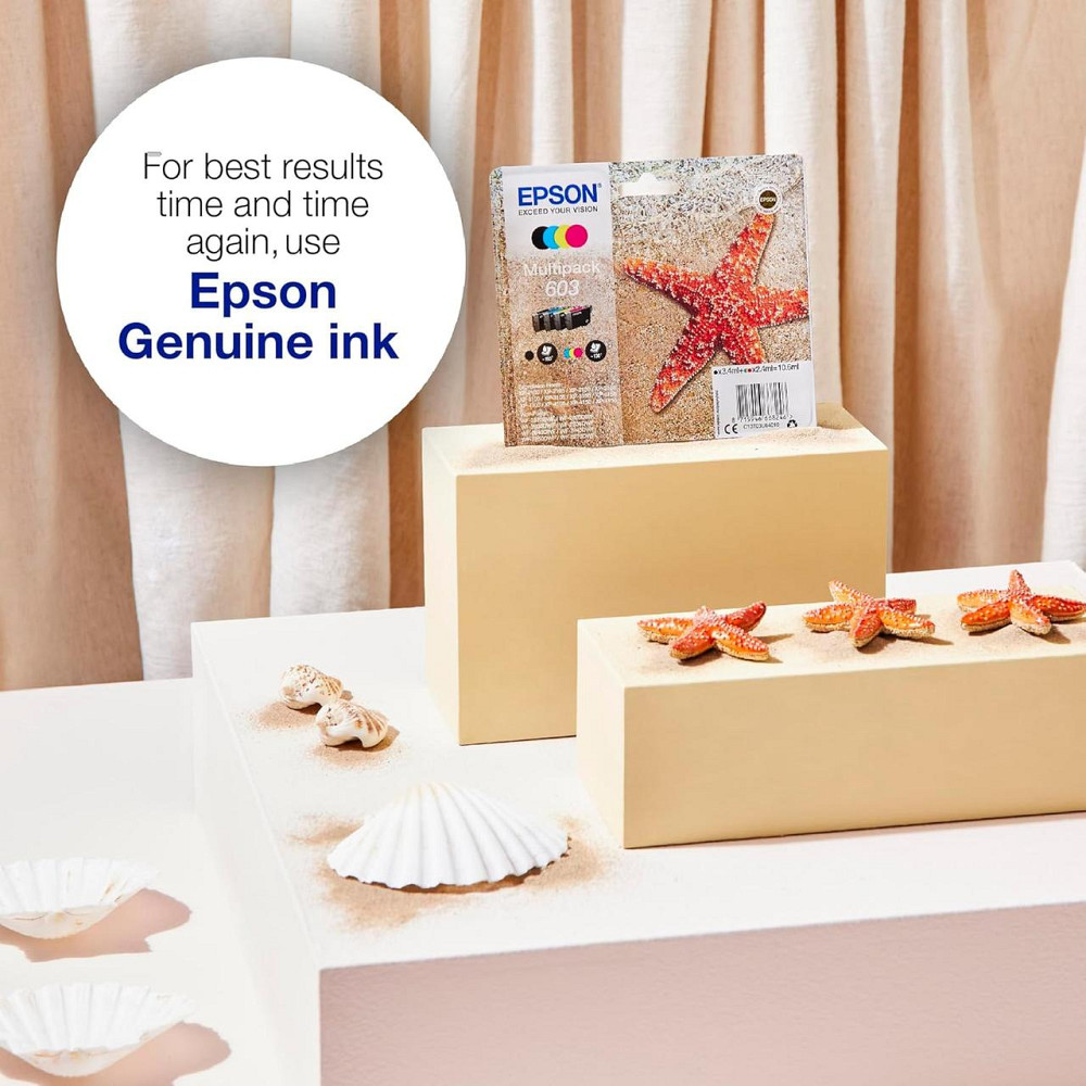 Картридж Epson T03A440 жёлтый Ink Starfish XL 400 страниц оригинальные чернила Epson цветной для WF/XP Киев - изображение 2