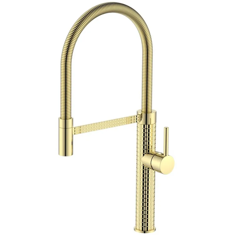 Змішувач для кухні Mixxus Premium Spark 017 GOLD (MI6972) Київ - фото 1