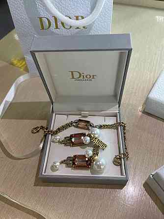 Діор набір сережки та браслет/ Dior Одеса