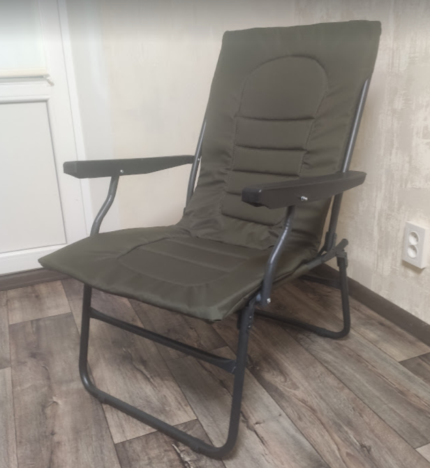 Кресло карповое для рыбалки складное 89*65*47 Vista Lux с подлокотниками / Стул туристический Кривой Рог - изображение 2