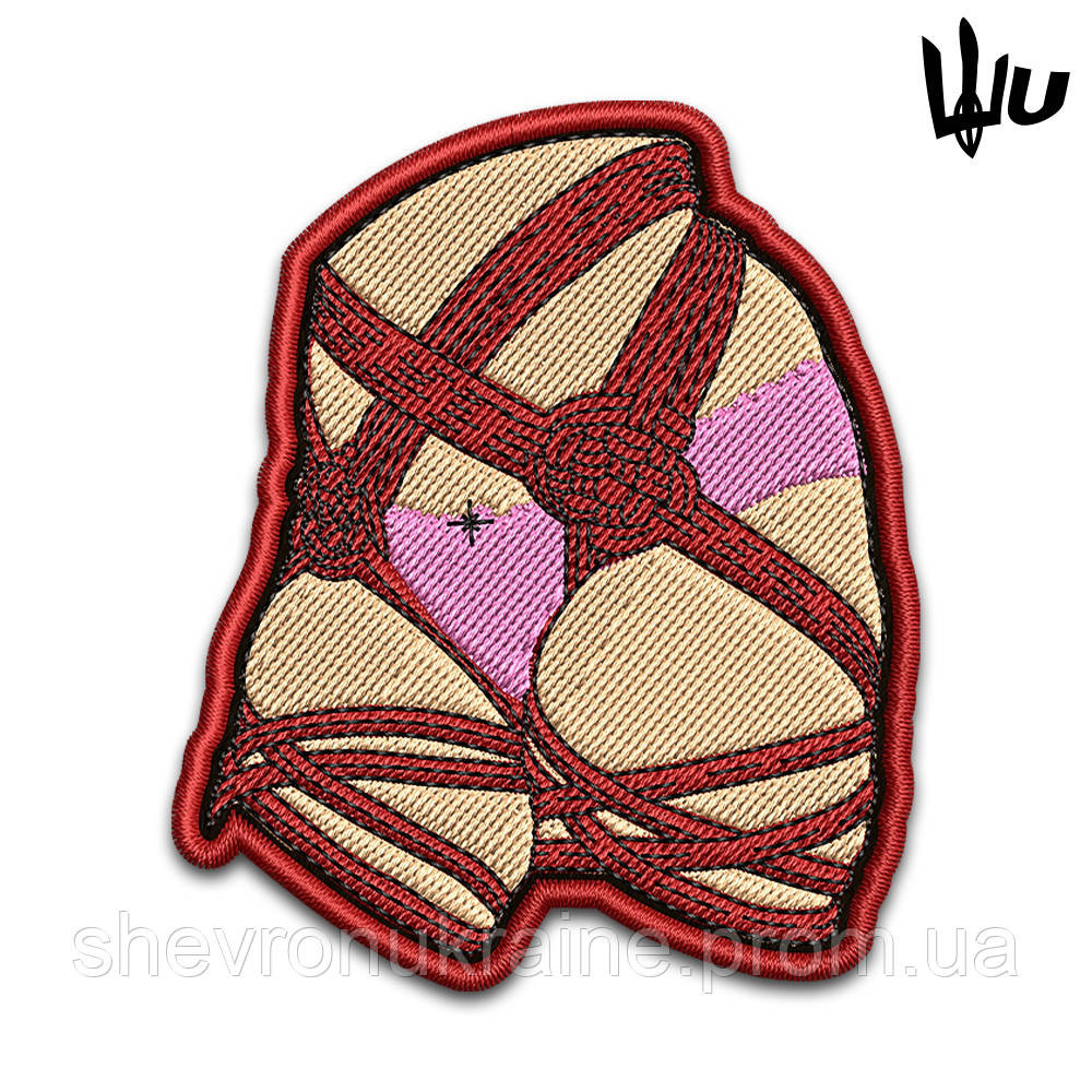 Шеврон под заказ ПЛЕННИЦА  (Срок изготовки 3-5 дней. На липучке) Размер 7.5x6.5см Киев - изображение 1