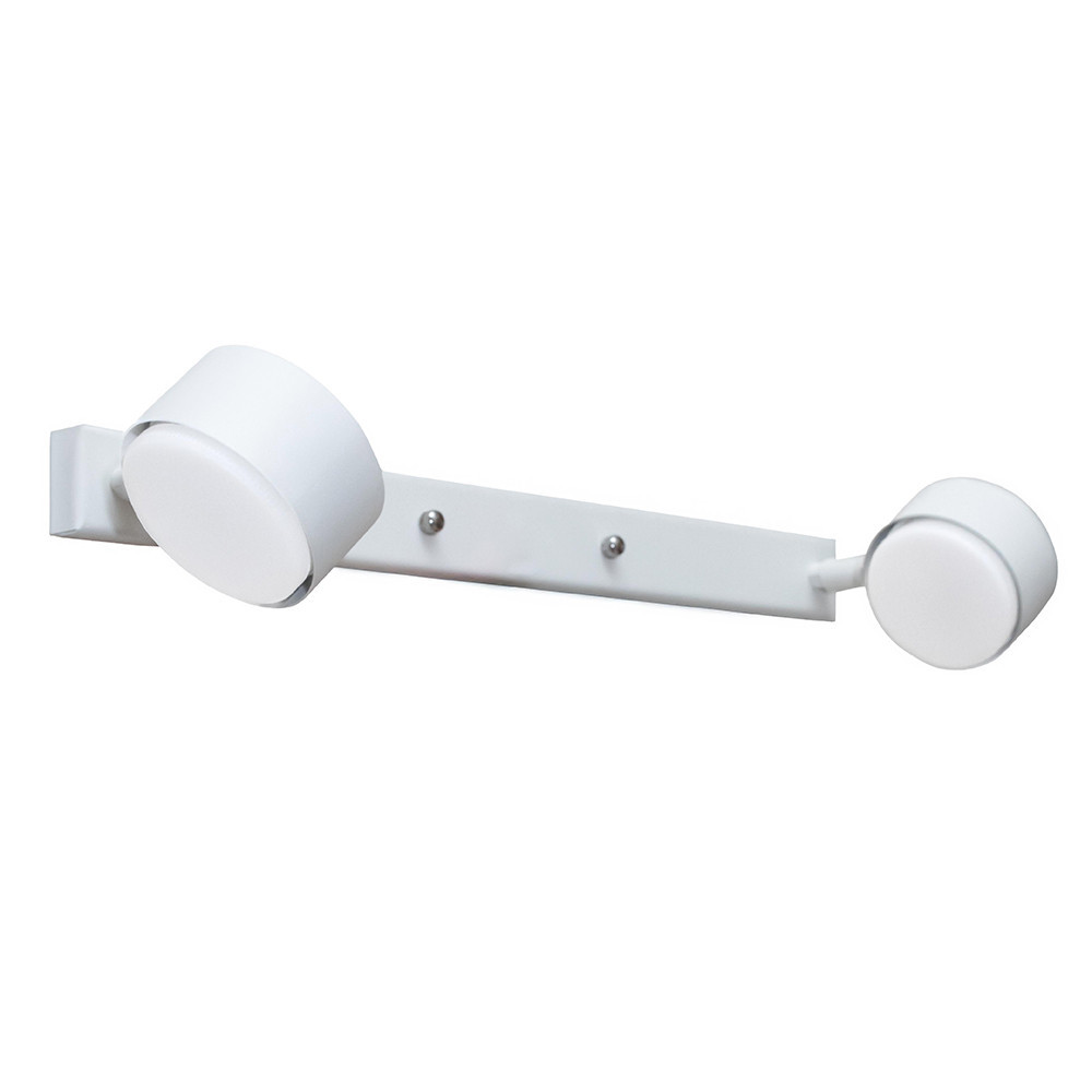 Настенный светильник MSK Electric Copter подсветка зеркал на два плафона GX53 NL 80400-2 WH белый Одесса - изображение 4