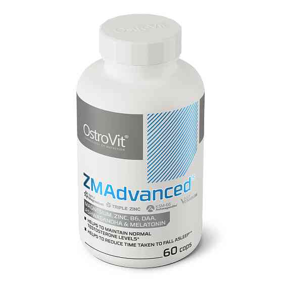 Бустер тестостерона OstroVit ZMAdvanced 60 caps Луцк