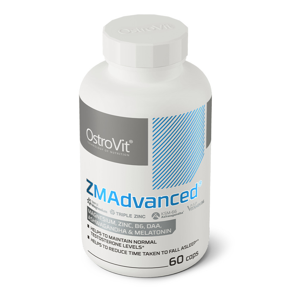Бустер тестостерона OstroVit ZMAdvanced 60 caps Луцк - изображение 3