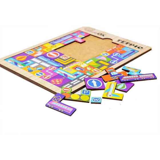 Развивающая деревянная игрушка 