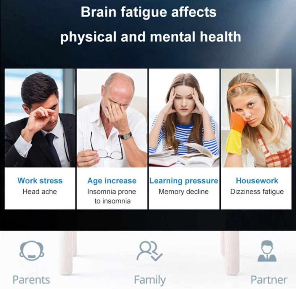 Массажер для головы электрический Benbo HM-1 пульт 7 режимов (подогрев, давление воздуха, вибрация, музыка) Киев - изображение 9