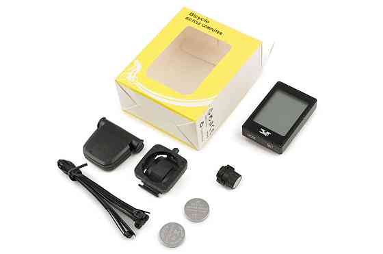 Велокомпьютер беспроводной с подсветкой, водонепроницаемый, 22 программ   (mod:-668С)   (черный) Мукачево