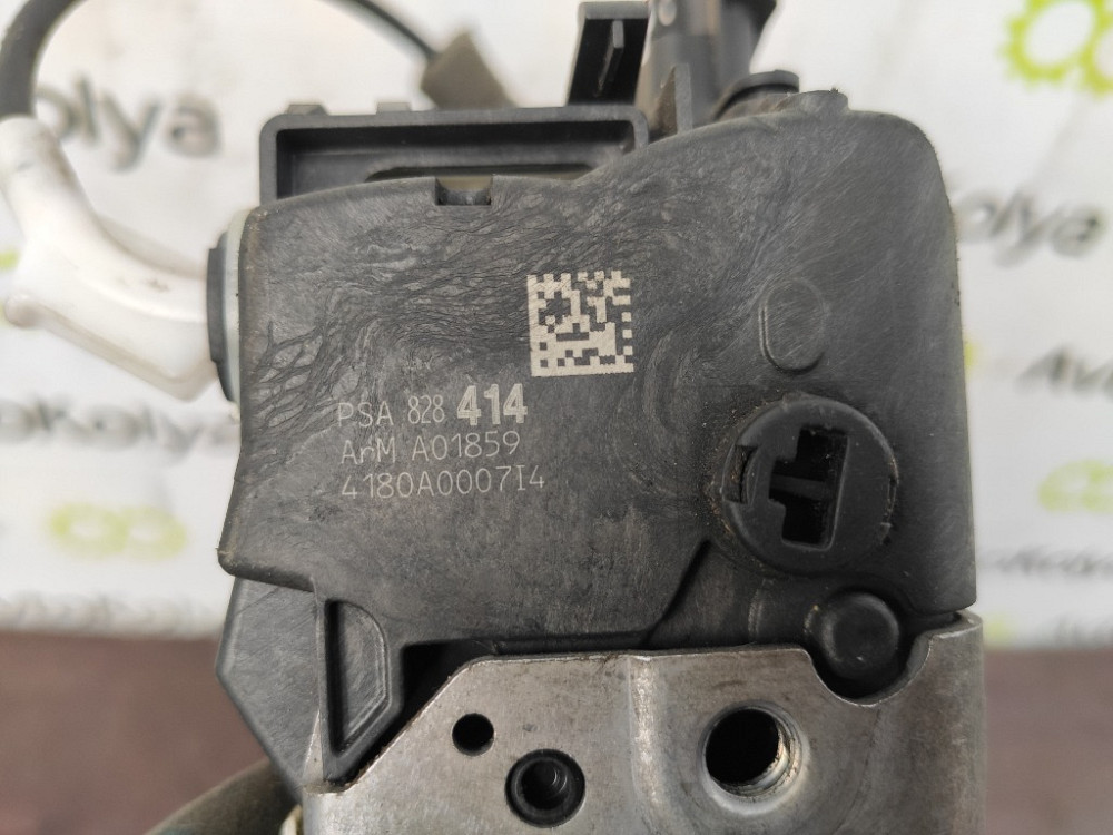 Замок бокових дверей 6 pin правий Peugeot Partner 2008-2018 (PSA828414) Ковель - изображение 3