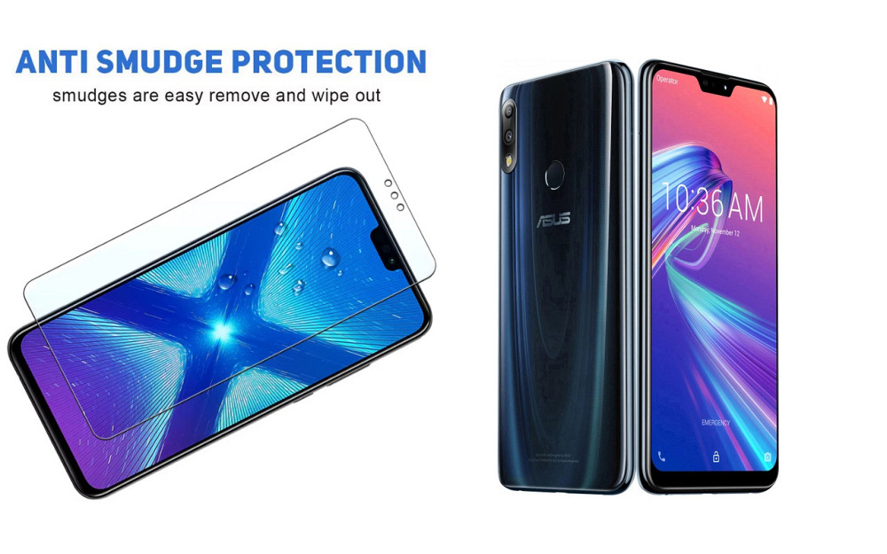 Захисне скло NeoGlass для Asus ZenFone Max Pro (M2) ZB631KL – надпрозоре та стійке Київ - фото 3