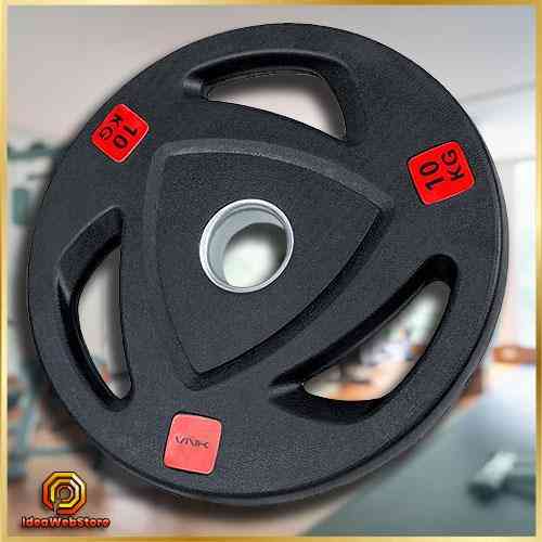 Диск для штанги VNK 10 кг обважнювач спортивний млинці для силових тренувань вдома і в залі Київ