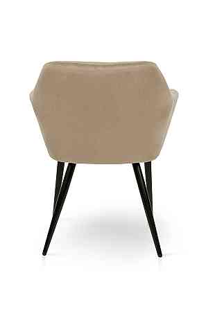 Крісло Акура HC-R17, чорний/велюр пісочний Киев