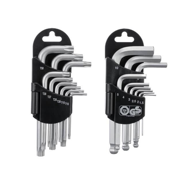 Набір інструментів, проф., 1/2" + 3/8" + 1/4", Cr-V, 176 од., головки: 4-32 мм, E4-E24, біти 57 од., подовж. головки: 4-18 мм, Київ - фото 9