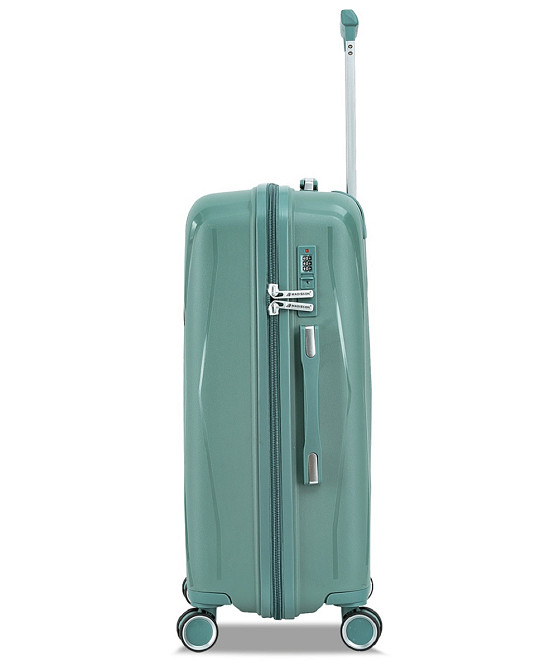 Чемодан полипропиленовый MADISSON 51103 средний 67 см зеленый Киев - изображение 3