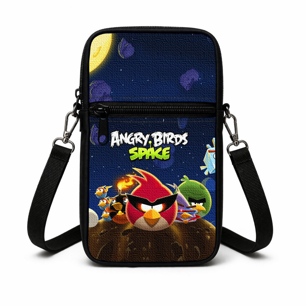Сумка-чехол для телефона Angry Birds детская через плечо, водонепроницаемая мини-сумка (5120) Киев - изображение 1