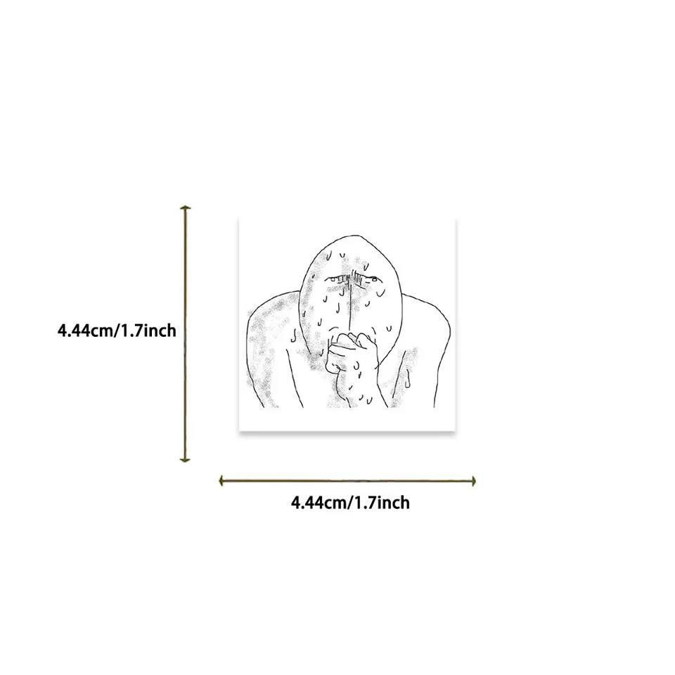 Наклейки Емоційний зрив, стікери, меми, приколи. Наклейки для пляшки води, комп'ютера, ноутбука, наб Київ - фото 2