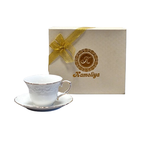 Набір чайний Біла ніч 2 предмети (ч.220мл + блюдце) 2340 S&T Житомир - изображение 1