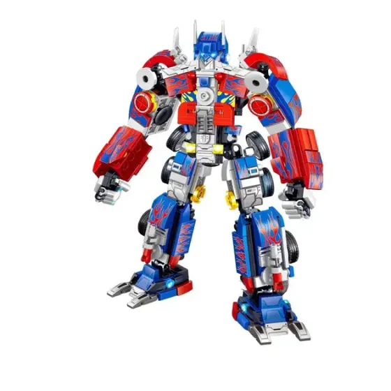 Конструктор Робот трансформер Optimus Prime Оптимус Прайм Vs Машина, набор 2 в 1 Коломыя