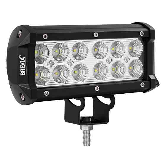 Фара светодиодная Brevia Cree Flood 10-30V, 36W (12x3W), 3000Lm, 1шт Львов