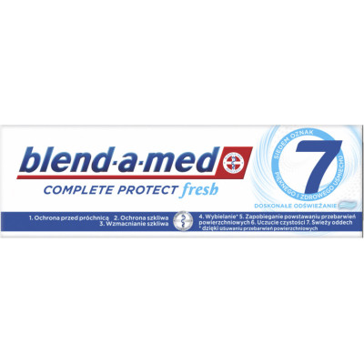 Зубна паста Blend-a-med Complete Protect 7 Екстрасвіжість 75 мл (8001090717757) Вінниця - фото 2