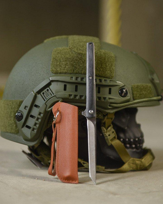 Ніж у чохлі silver black ВТ3804 Одеса - фото 4