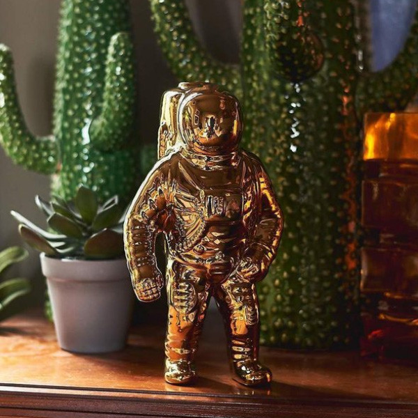 Количество: Ваза АСТРЕОНАВТ, фарфор «COSMIC-DINER-STARMAN-GOLD» Ровно - изображение 2