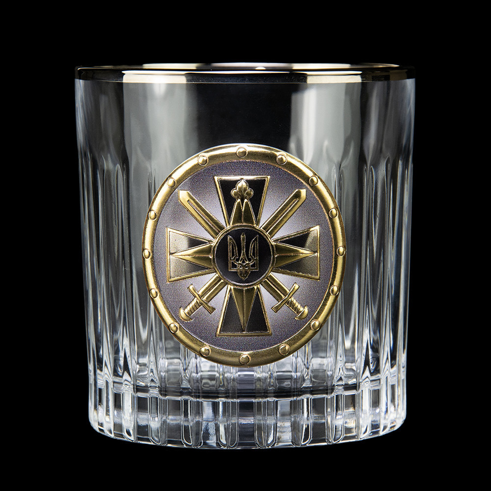 Набір келихів для віскі «Розвідка ЗСУ» Boss Crystal, 6 келихів Рівне - фото 5