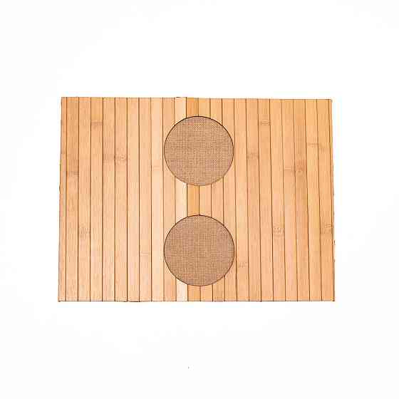 Сервірувальний килимок бамбук 39х29, підставка для посуду дерев’яна HB-40-5 Коломыя