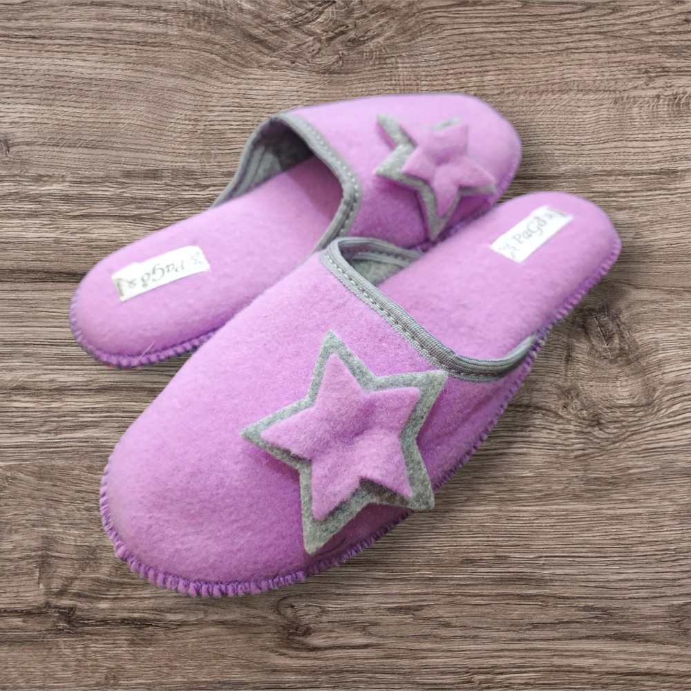 Войлочные тапочки женские паркетные PaGo 