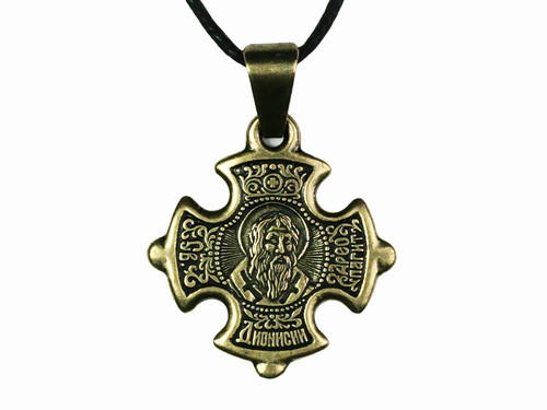 Натільна значок хрест Денис Київ - фото 1