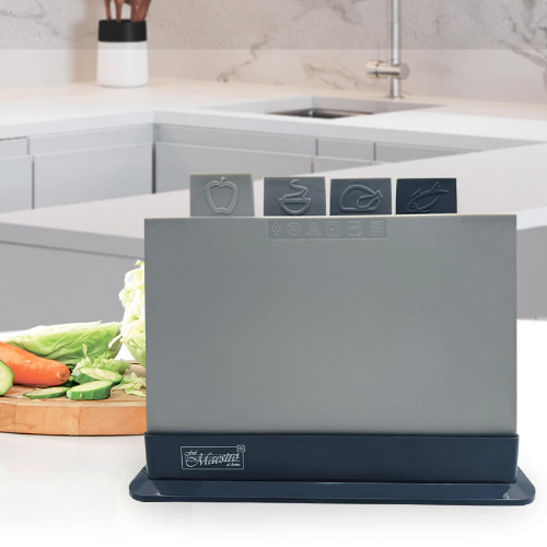 Набір дошок кухонних (4 дошки + підставка) пластик MR-1787 Maestro Житомир - изображение 3