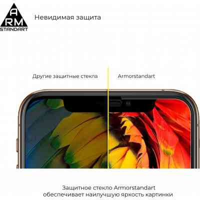 Стекло защитное Armorstandart Full Glue Xiaomi Pocophone F2 Pro Black (ARM56263-GFG-BK) Винница