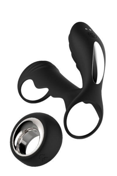 Вібростимулятор для пар MIDNIGHT MAGIC HYPERION REMOTE Sex Aura Київ - фото 1