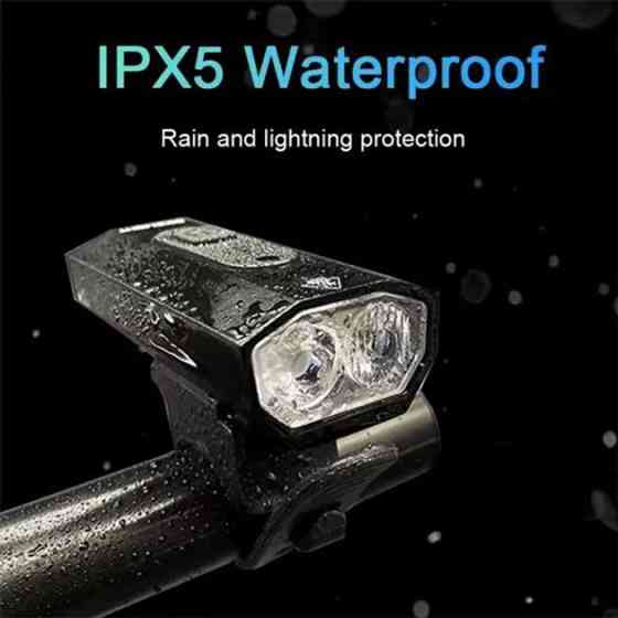 Передній ліхтар на велосипед, Велосипедний ліхтар із фіксацією на кермо, Універсальна велосипедна фара TX-20 Івано-Франківськ