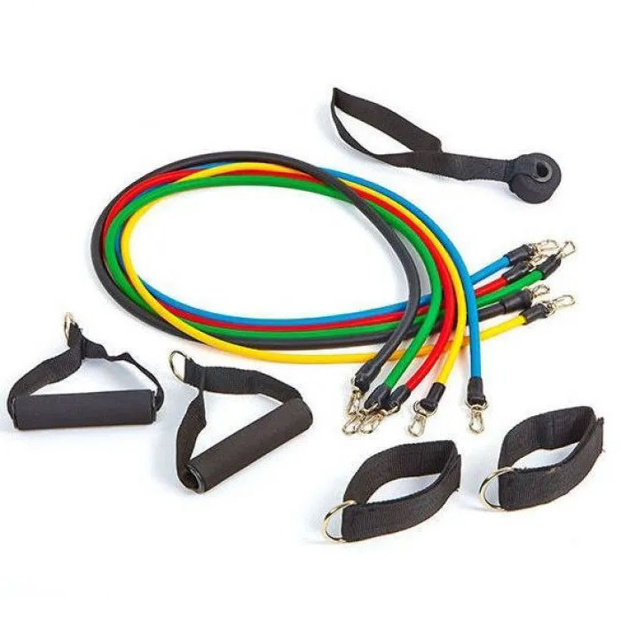 Набор эспандеров bends exercise pipe, Эспандер петля для спорта, Резинка для фитнеса тренировочная OC-31 Киев - изображение 9