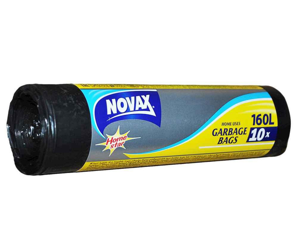 Пакеты для мусора 160л.10шт 8692 ТМ NOVAX Solmir Киев - изображение 1