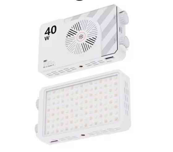 Видеосвет портативный мощный 40Вт 2500-9000К CRI 95+ BiColor белого цвета AC Prof U40 Киев