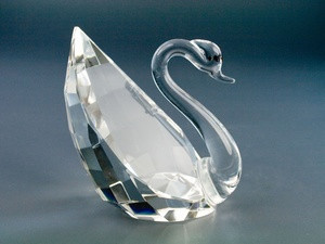 Фигурка хрустальная Лебедь 4 цвета Киев - изображение 2