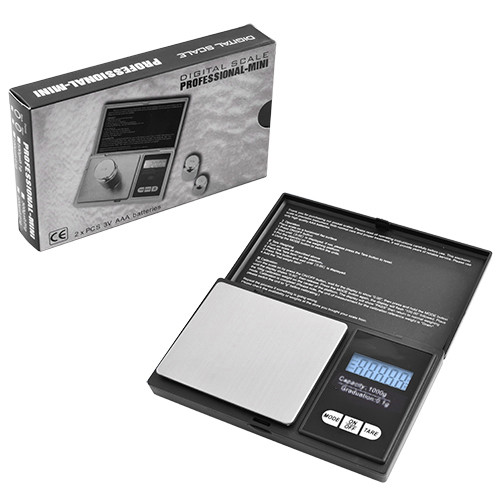 Суперточні ваги 1000г, Маленькі електронні ваги для зважування Ювелірні з точністю до грама KC-33 Львів - фото 1