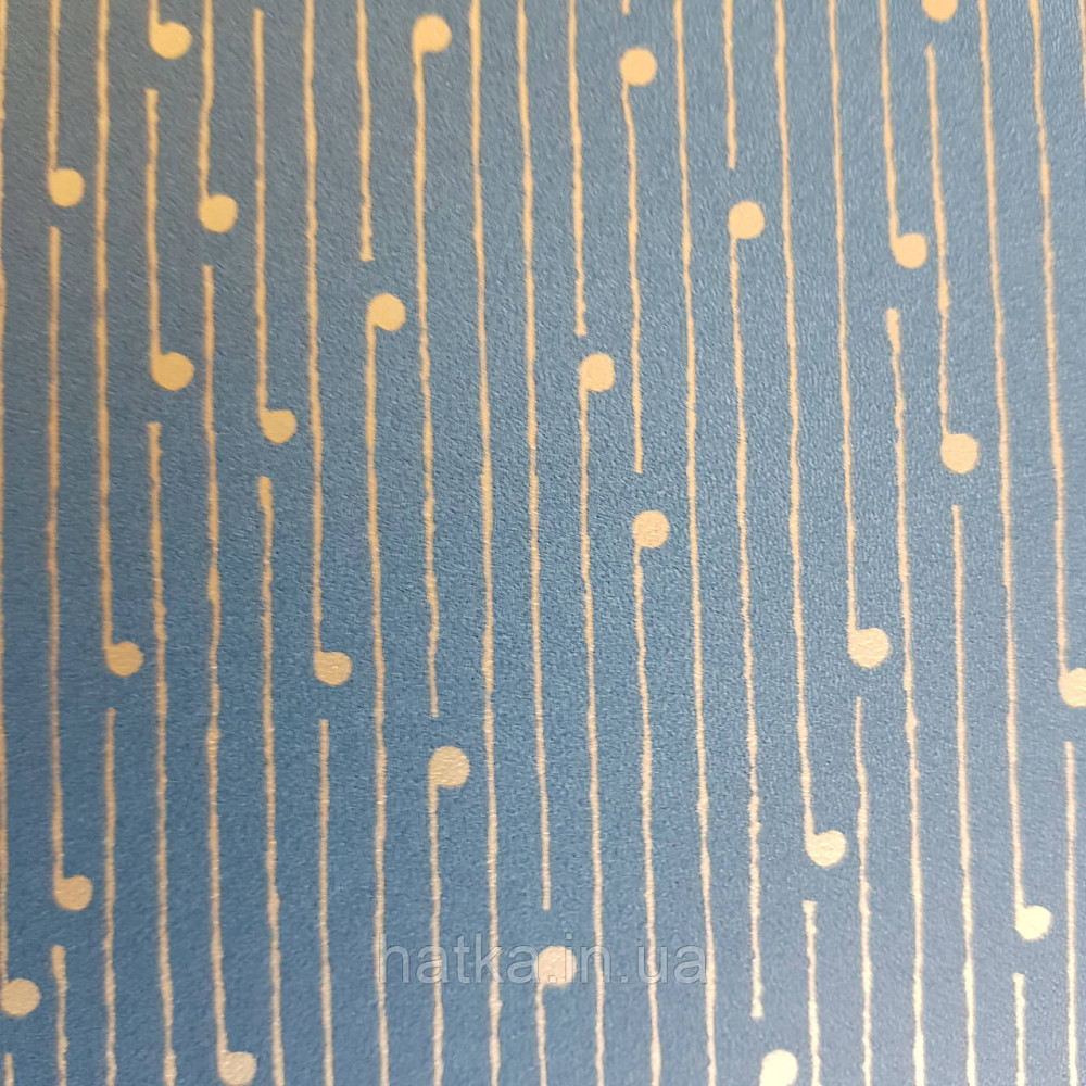 Шпалери вінілові на флізелін Caselio The Place to bed 0.53х10 м смуги точки золотисті на синьому 3д Київ - фото 1
